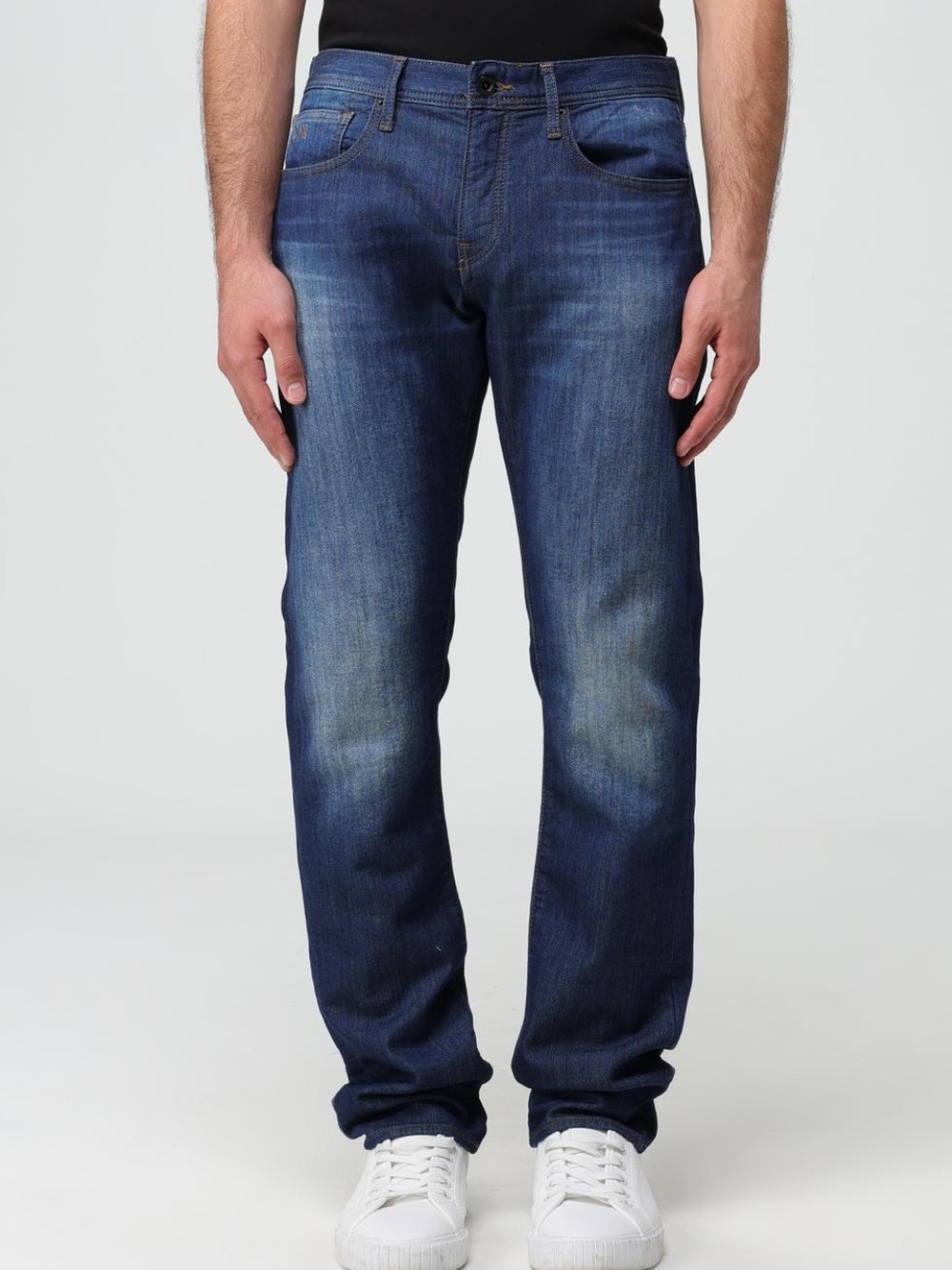 ARMANI EXCHANGE Vintage Y2K Relaxed Fit Dark Wash Jeans Size 33 x 32
